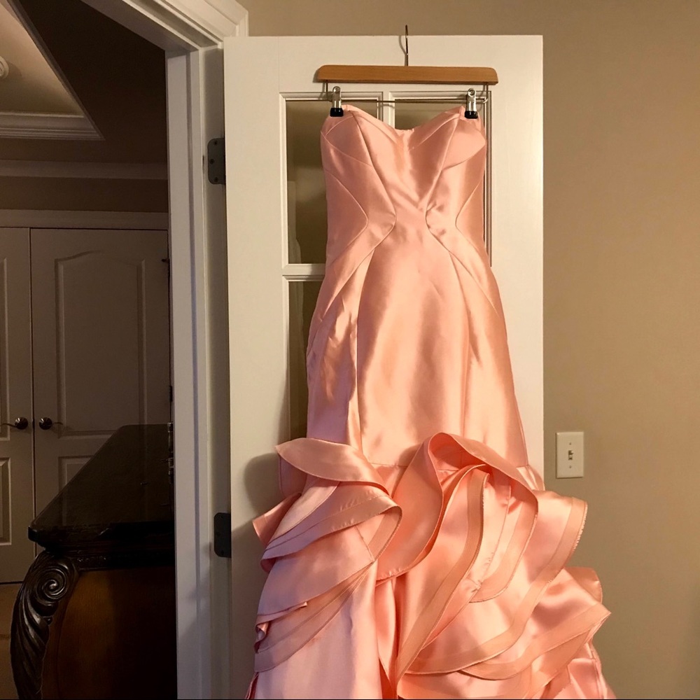 Rachel Allan sleeveless prom dress